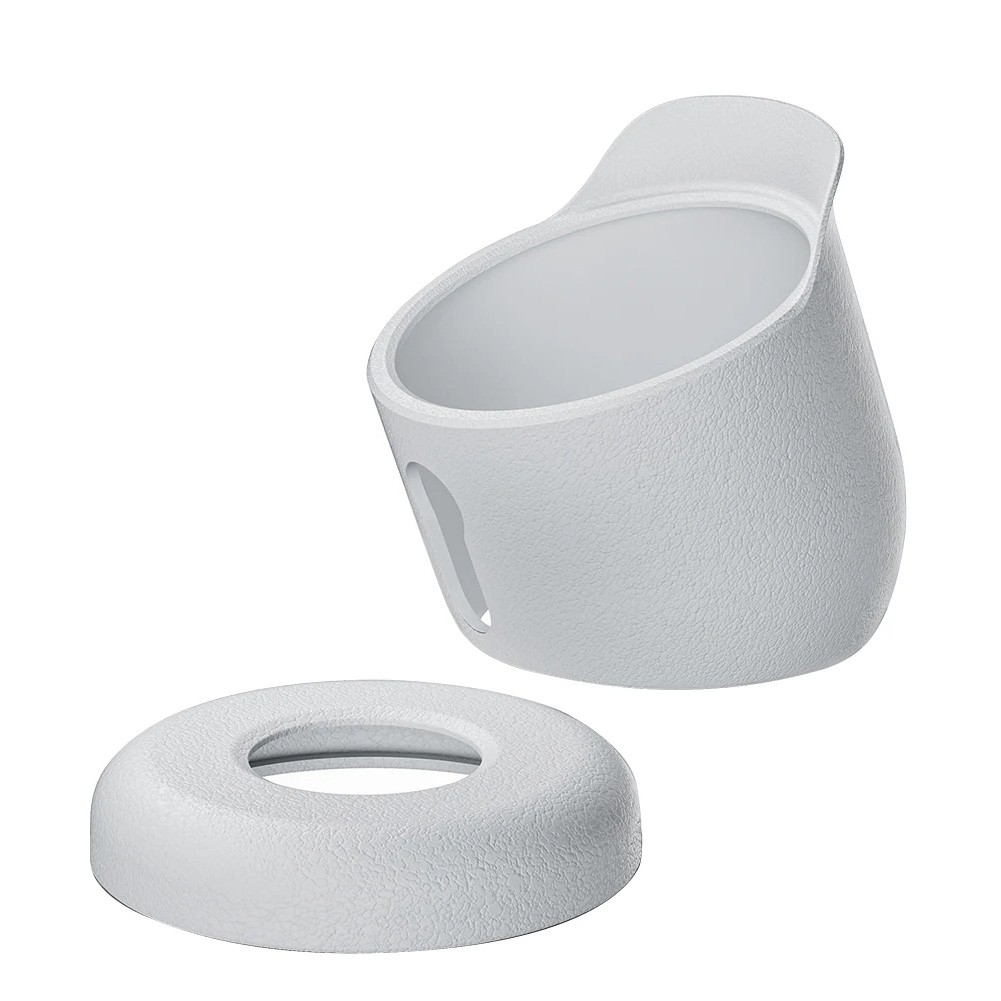 SENSHENGXIN Total Protection for Your for Google Nest Cam with This Silicone Camera Cover Weatherproof and Scratch Resistant White